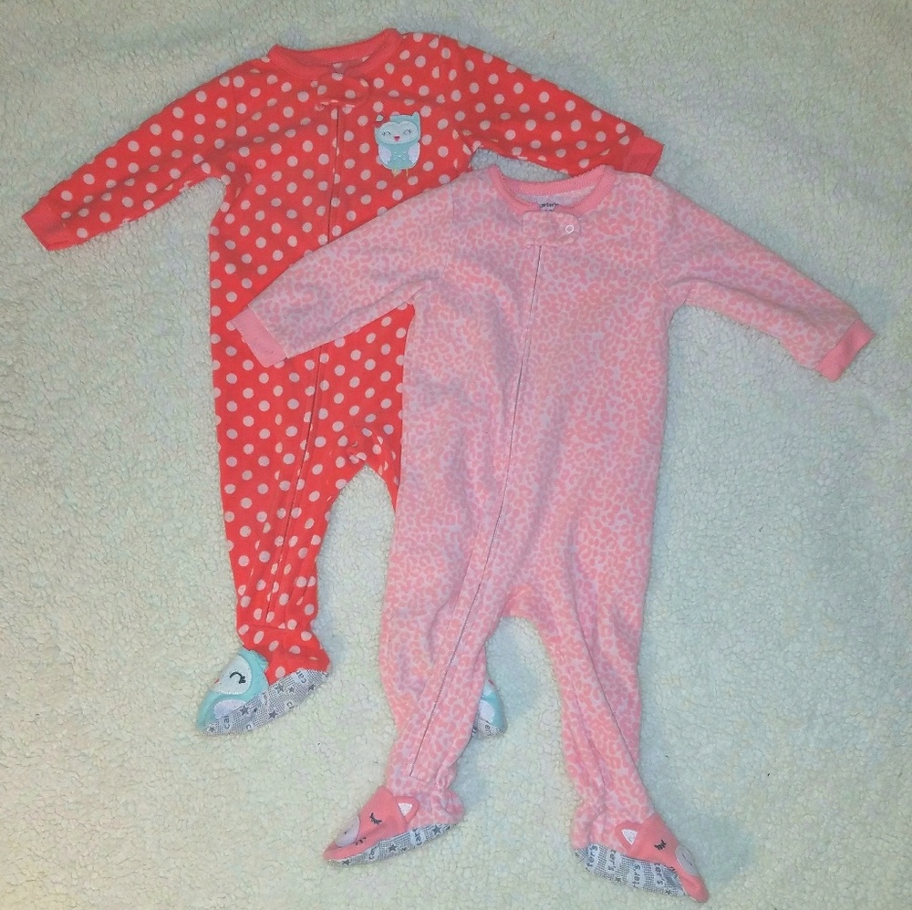 12M footed sleepers